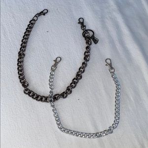 brandy melville wallet chain set